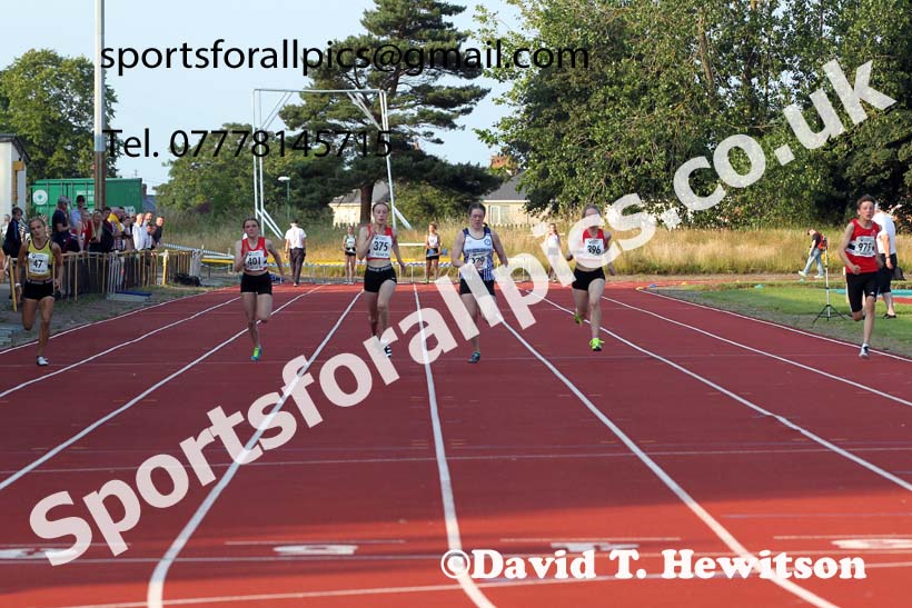 100 metres, 2021 North East Grand Prix 5, Monkton, Wednesday, July 21st. Photo: David T. Hewitson/Sports for All Pics